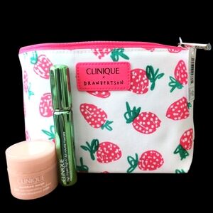 Clinique Full Size High Impact Mascara & Moisture Surge(travel) With Bag New!!!!